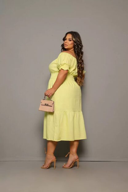 VESTIDO LINHO CURVE MARIANE - Image 7