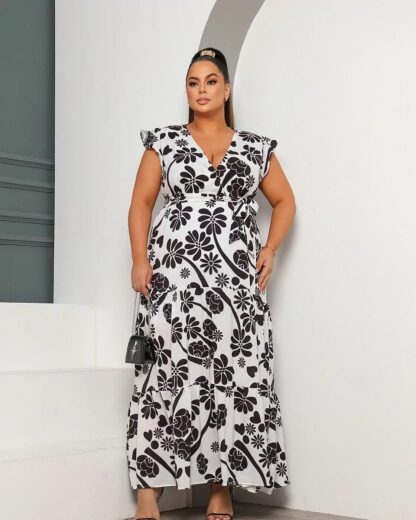 VESTIDO SILK FLOW FLORAL CURVE VIVI - Image 2