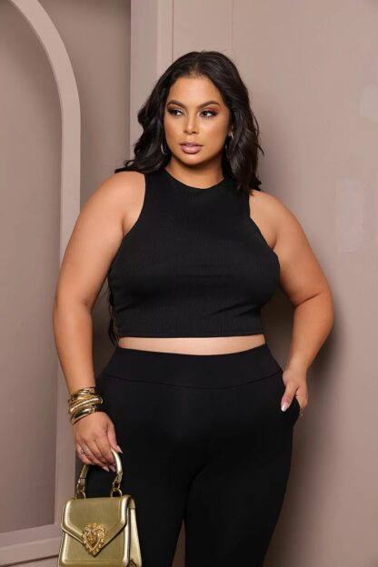 CROPPED RIBANA CURVE SILMARA