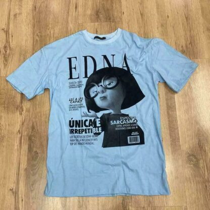 CAMISETA 100% ALGODÃO OVERSIZED EDNA - Image 9